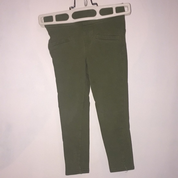 Sz 4T OshKosh B’gosh Legging khaki green - Picture 2 of 5